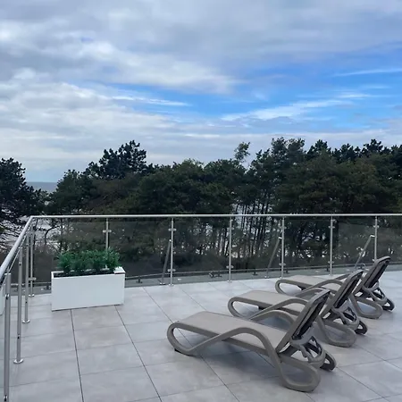 Apartmán Baltic Hevenia Premium Przy Plazy Z Tarasem Widokowym Na Otwarte Morze