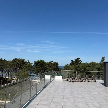 Apartment Baltic Hevenia Premium Przy Plazy Z Tarasem Widokowym Na Otwarte Morze I Basenami *