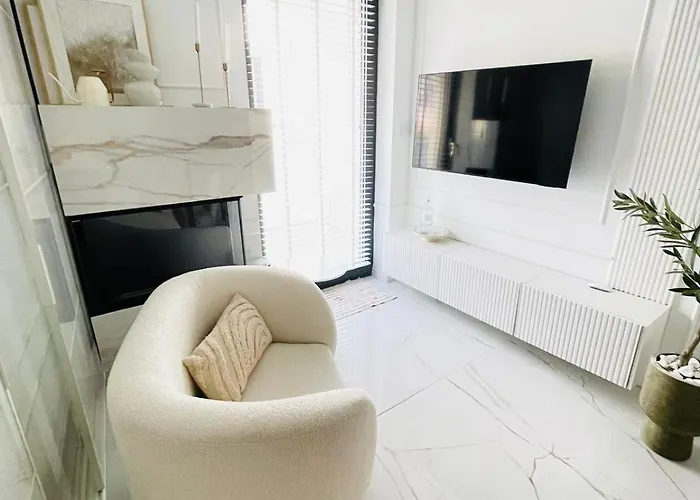 アパート Apartament Baltic Room-Hevenia Pogorzelica *